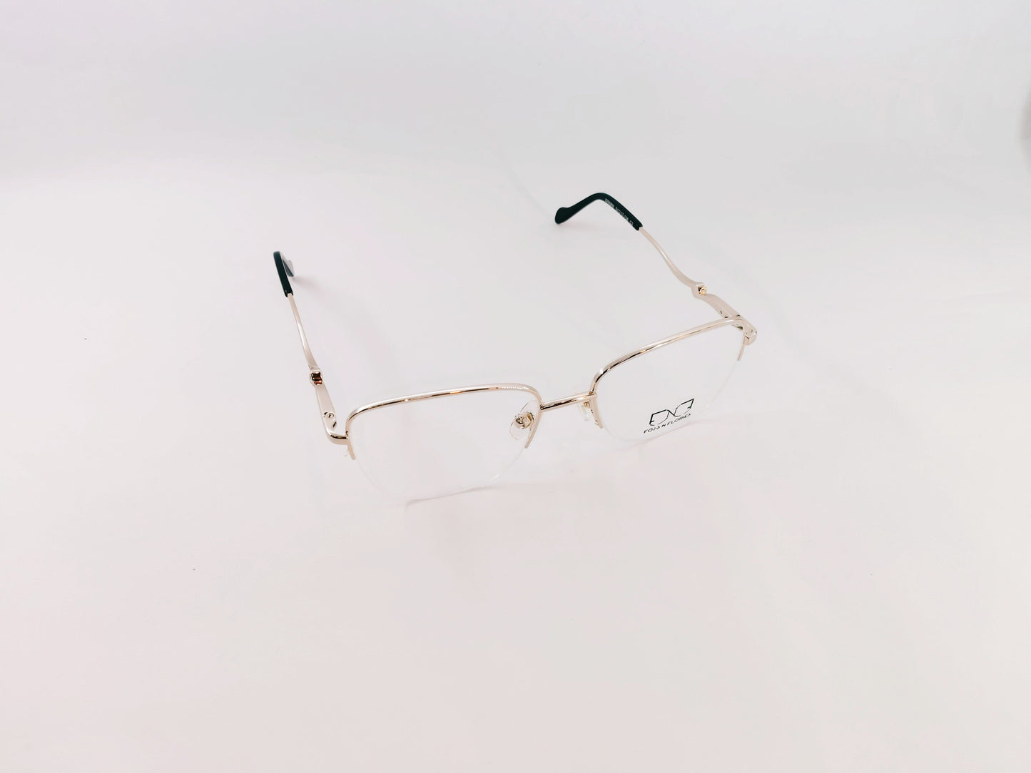 iDom Eyeglasses Half Rim Square Specs for Women 82958W