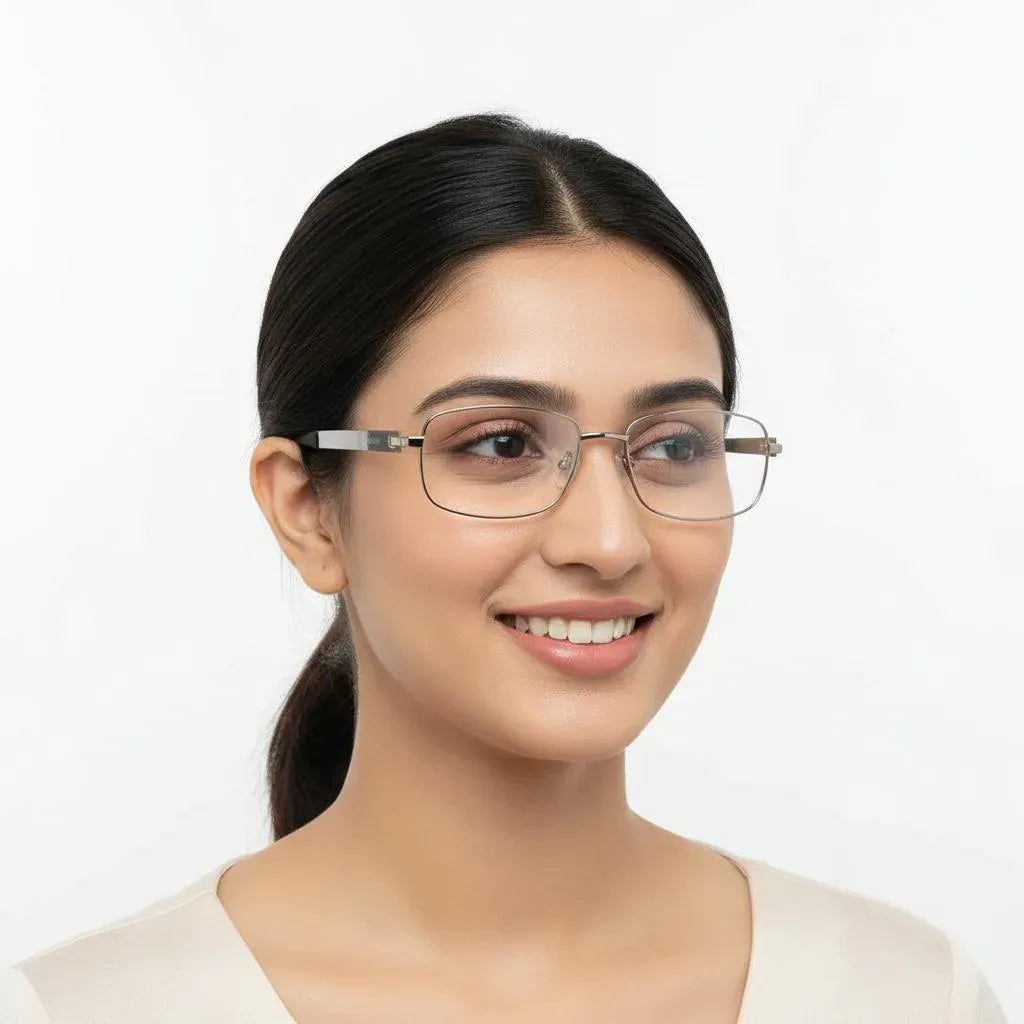iDom Eyeglasses Rectangle Full Frame For Men & Women 211084