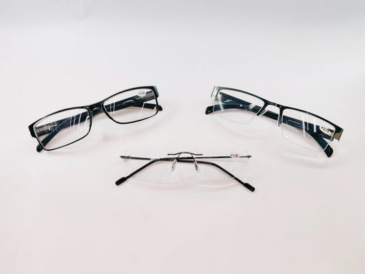 iDom Eyeglasses Rectangle Specs for Men & Women >>Reading Glass<<