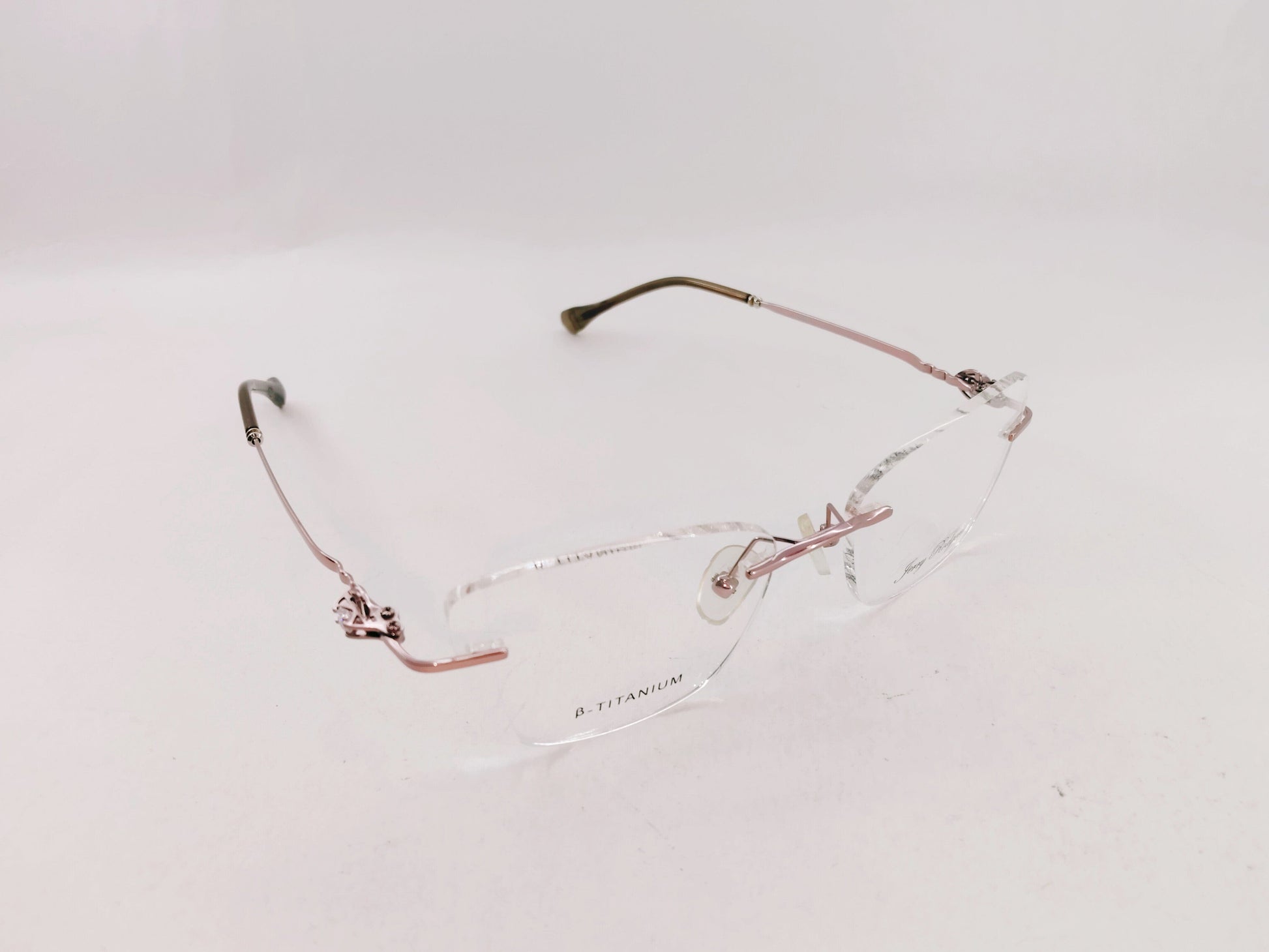 iDom Eyeglasses Rimless Butterfly Shape For Women 152536