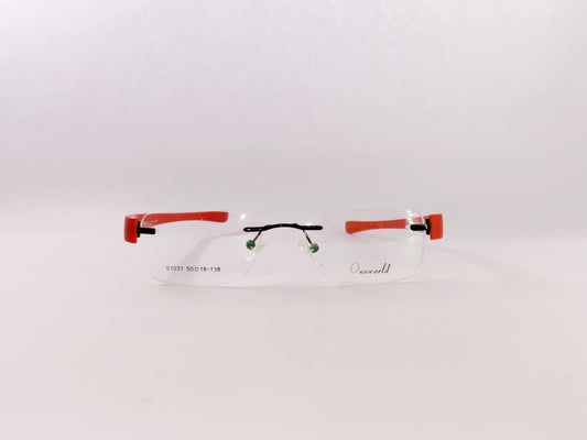 iDom Eyeglasses Rimless Butterfly Shape For Women 309555