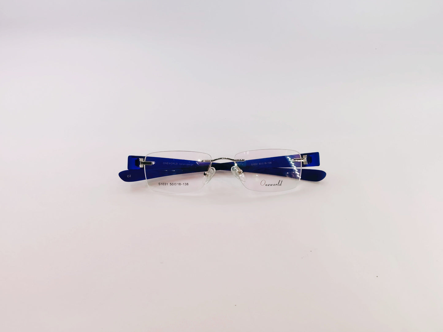 iDom Eyeglasses Rimless Butterfly Shape For Women 352138