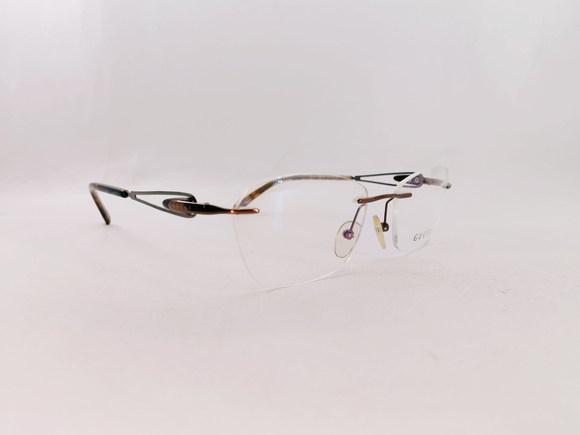 iDom Eyeglasses Rimless Butterfly Shape For Women 403487