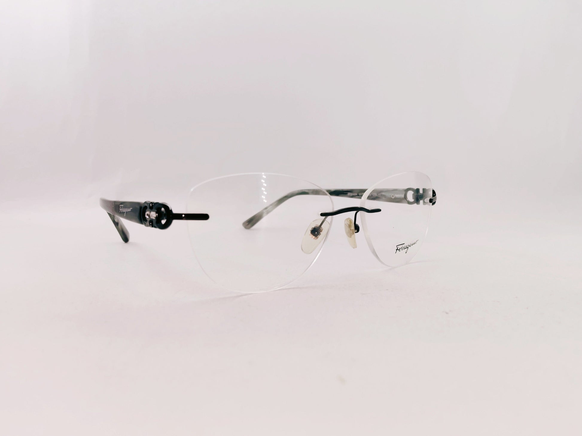 iDom Eyeglasses Rimless Cat-Eye Shape For Women SF2140R