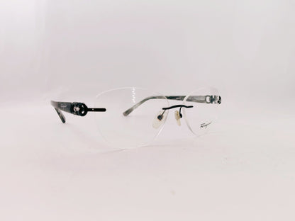 iDom Eyeglasses Rimless Cat-Eye Shape For Women SF2140R