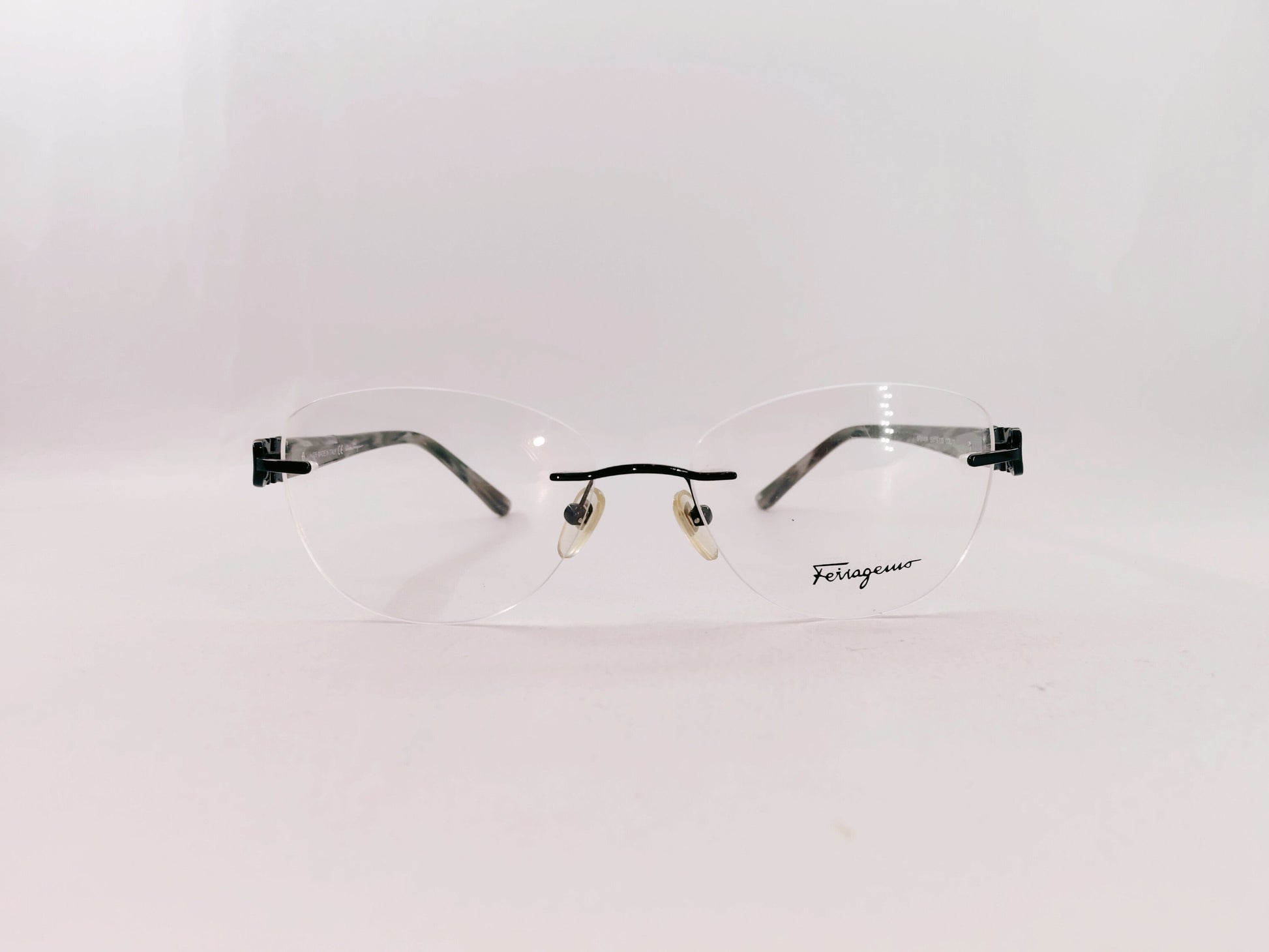 iDom Eyeglasses Rimless Cat-Eye Shape For Women SF2140R