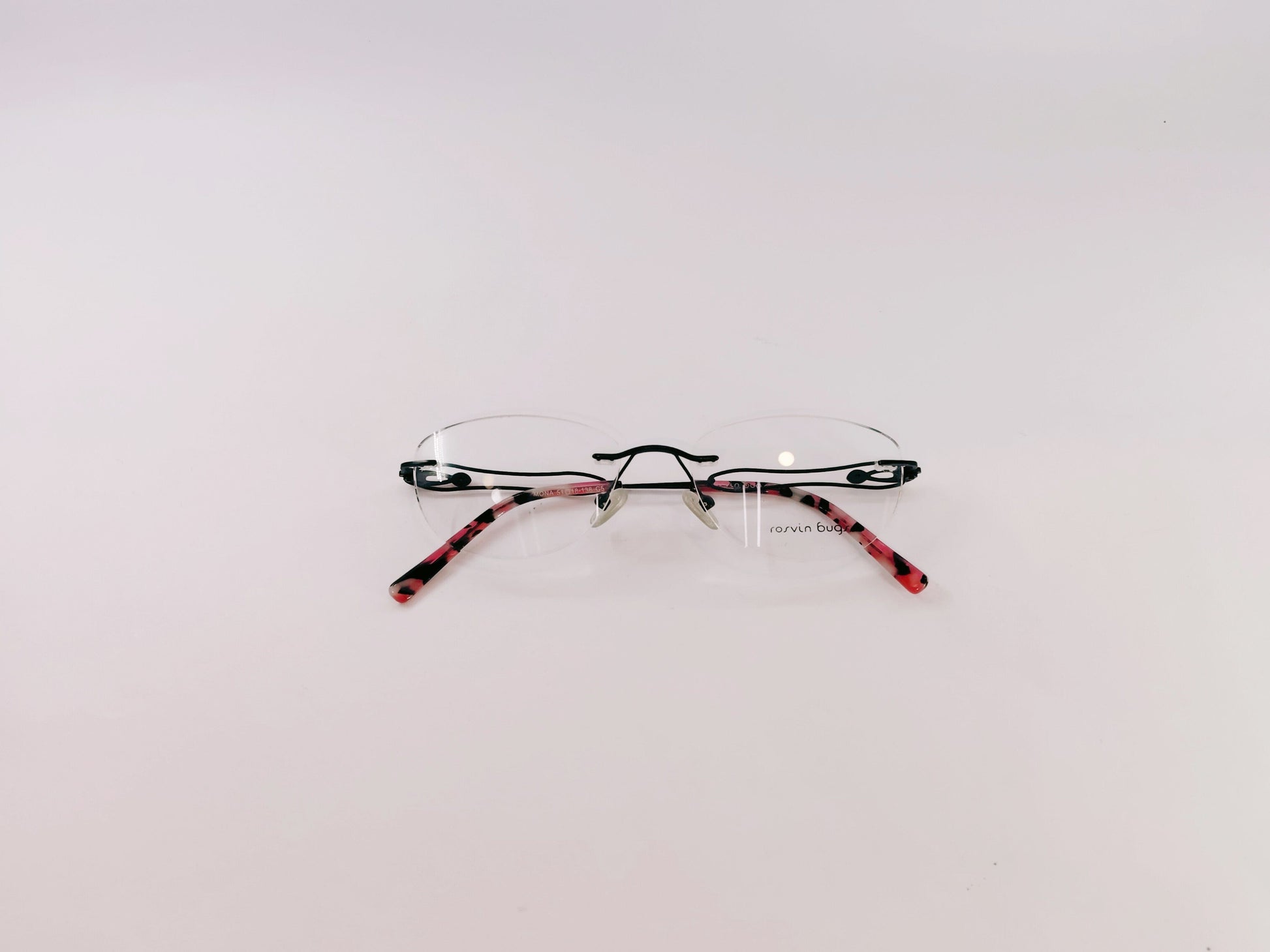 iDom Eyeglasses Rimless Cat-Eye Specs For Women 187463