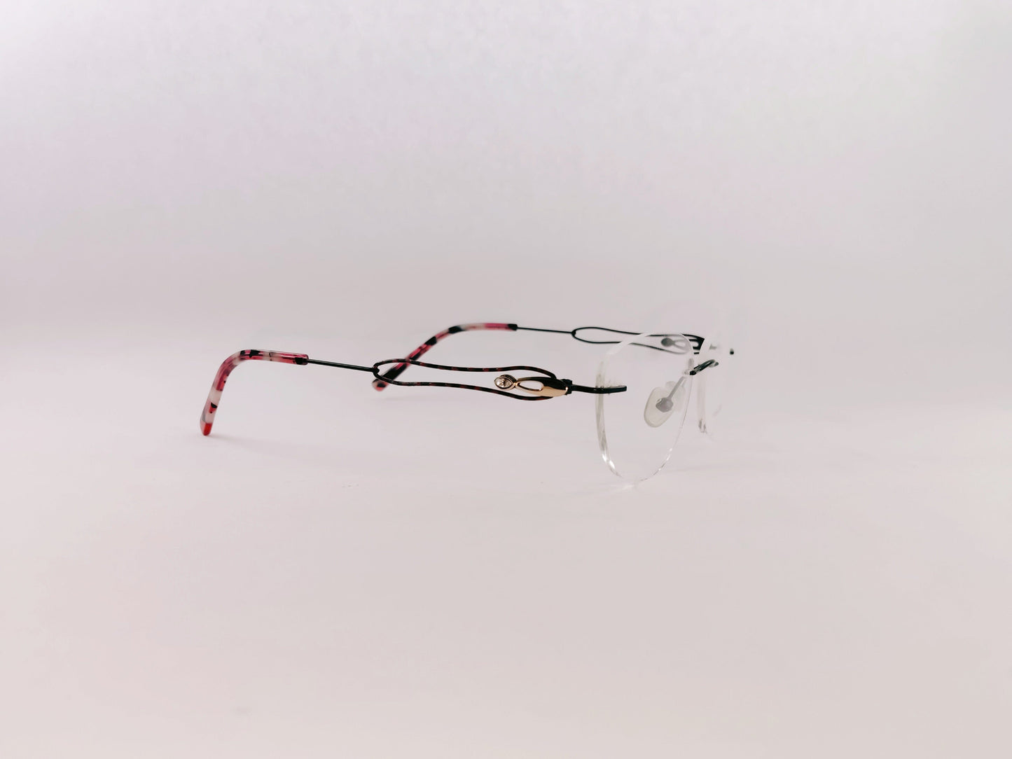 iDom Eyeglasses Rimless Cat-Eye Specs For Women 187463