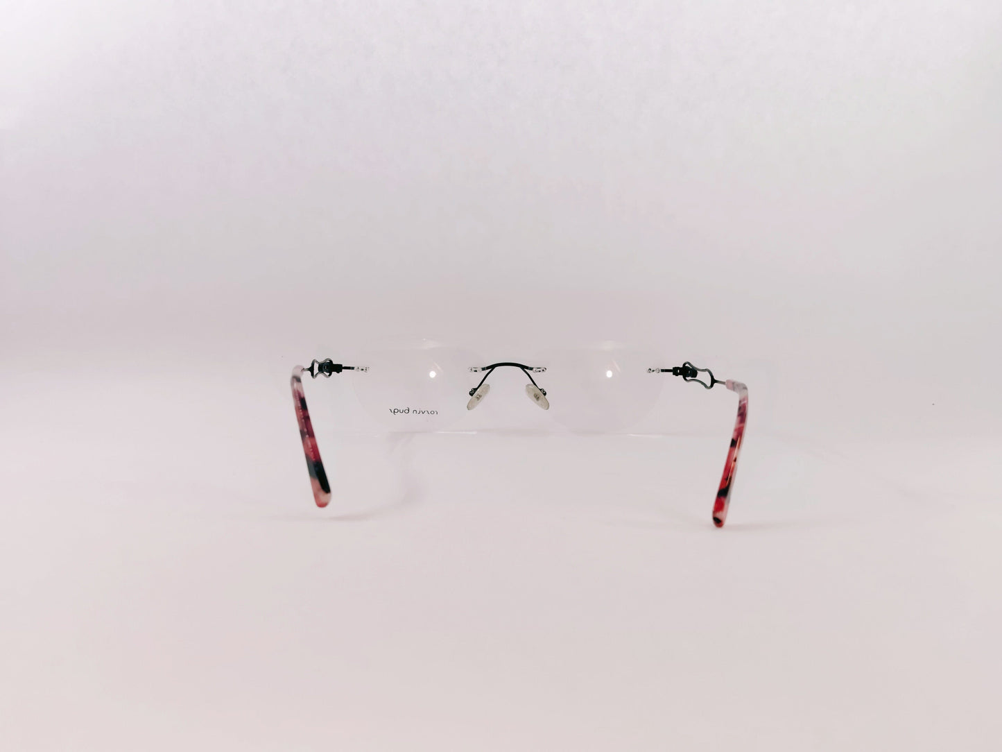 iDom Eyeglasses Rimless Cat-Eye Specs For Women 187463