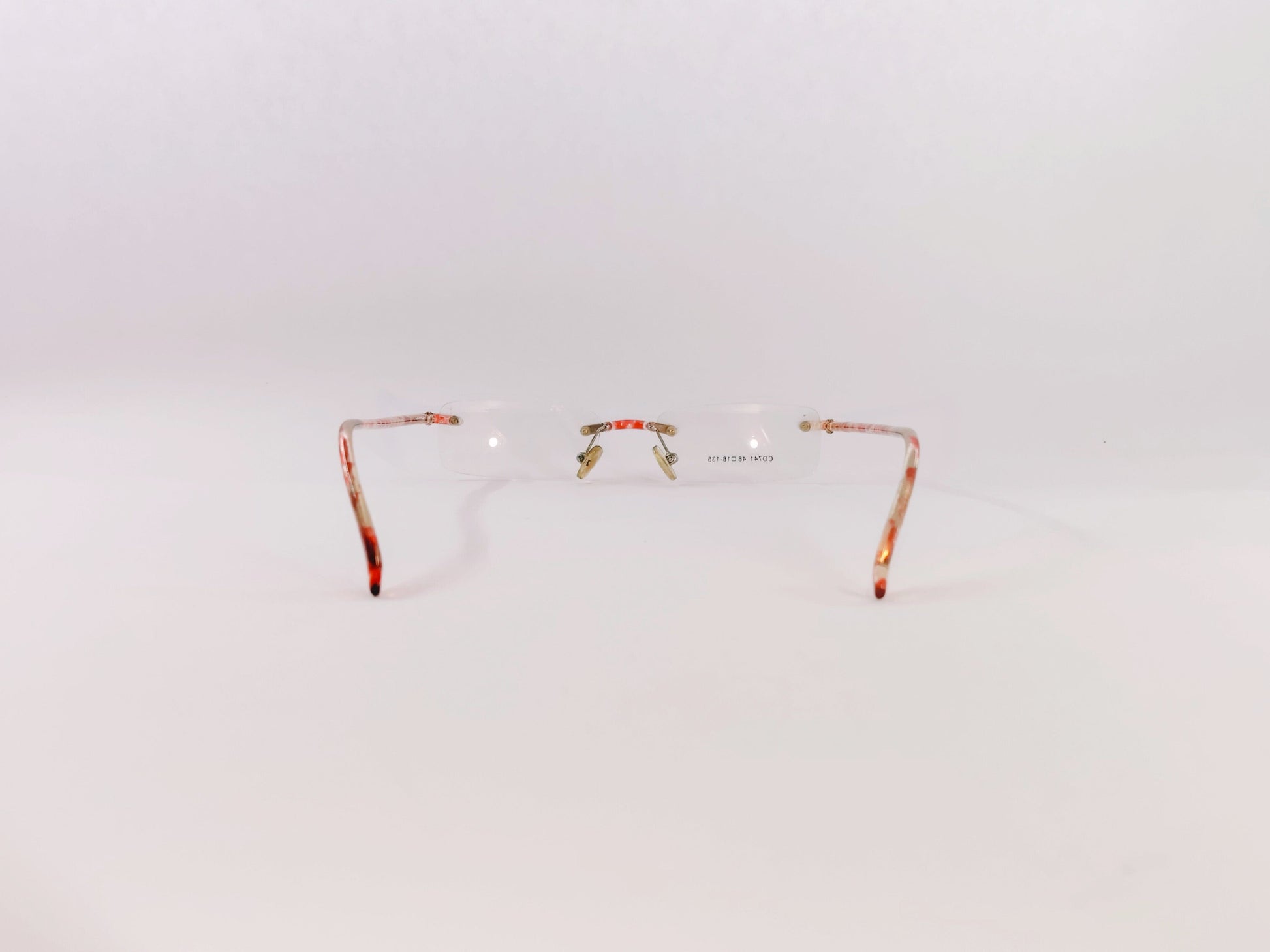 iDom Eyeglasses Rimless Cat-Eye Specs For Women 214901