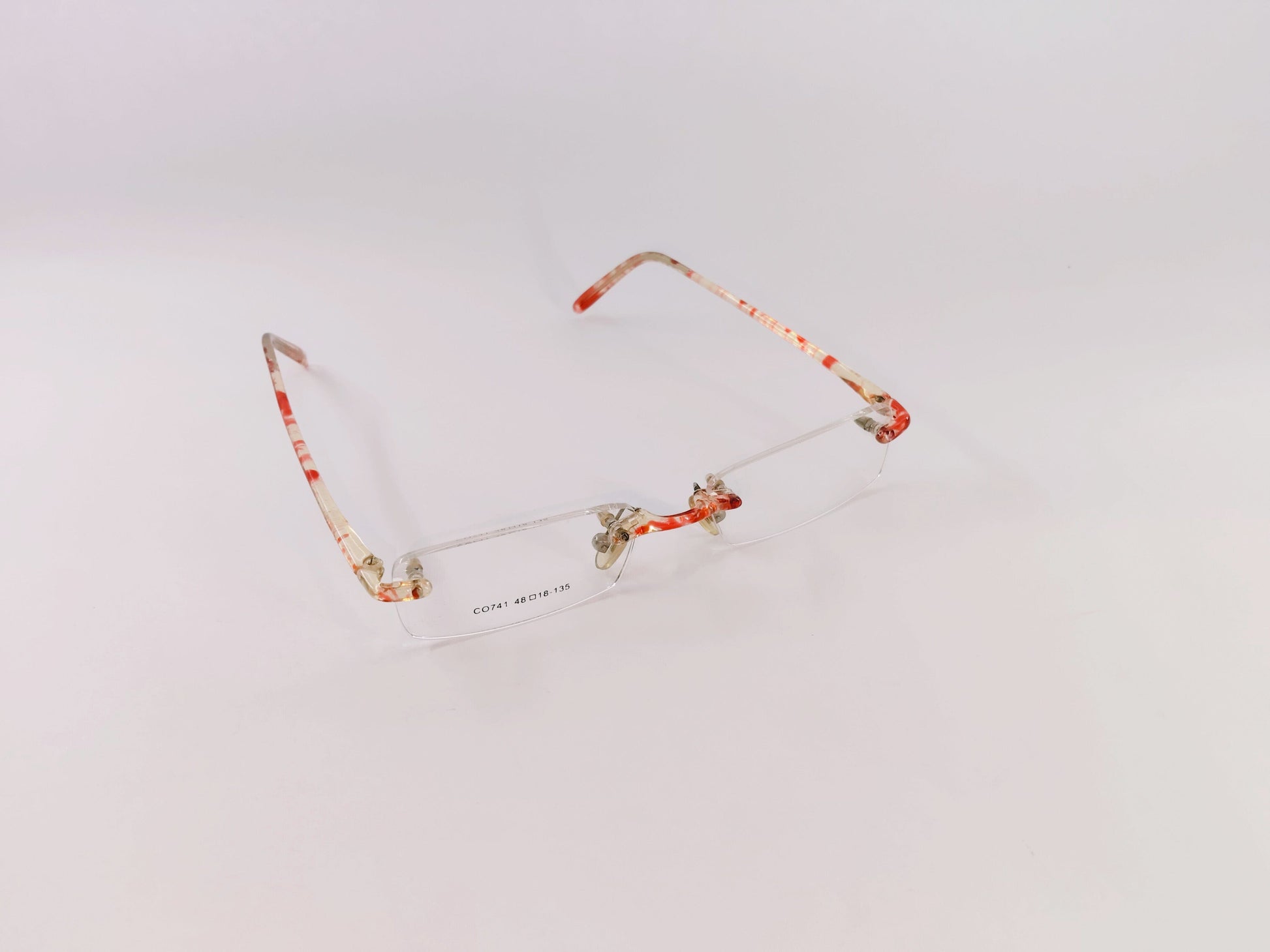 iDom Eyeglasses Rimless Cat-Eye Specs For Women 214901