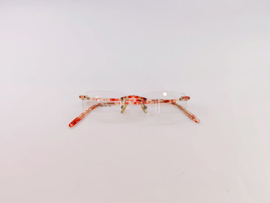 iDom Eyeglasses Rimless Cat-Eye Specs For Women 214901