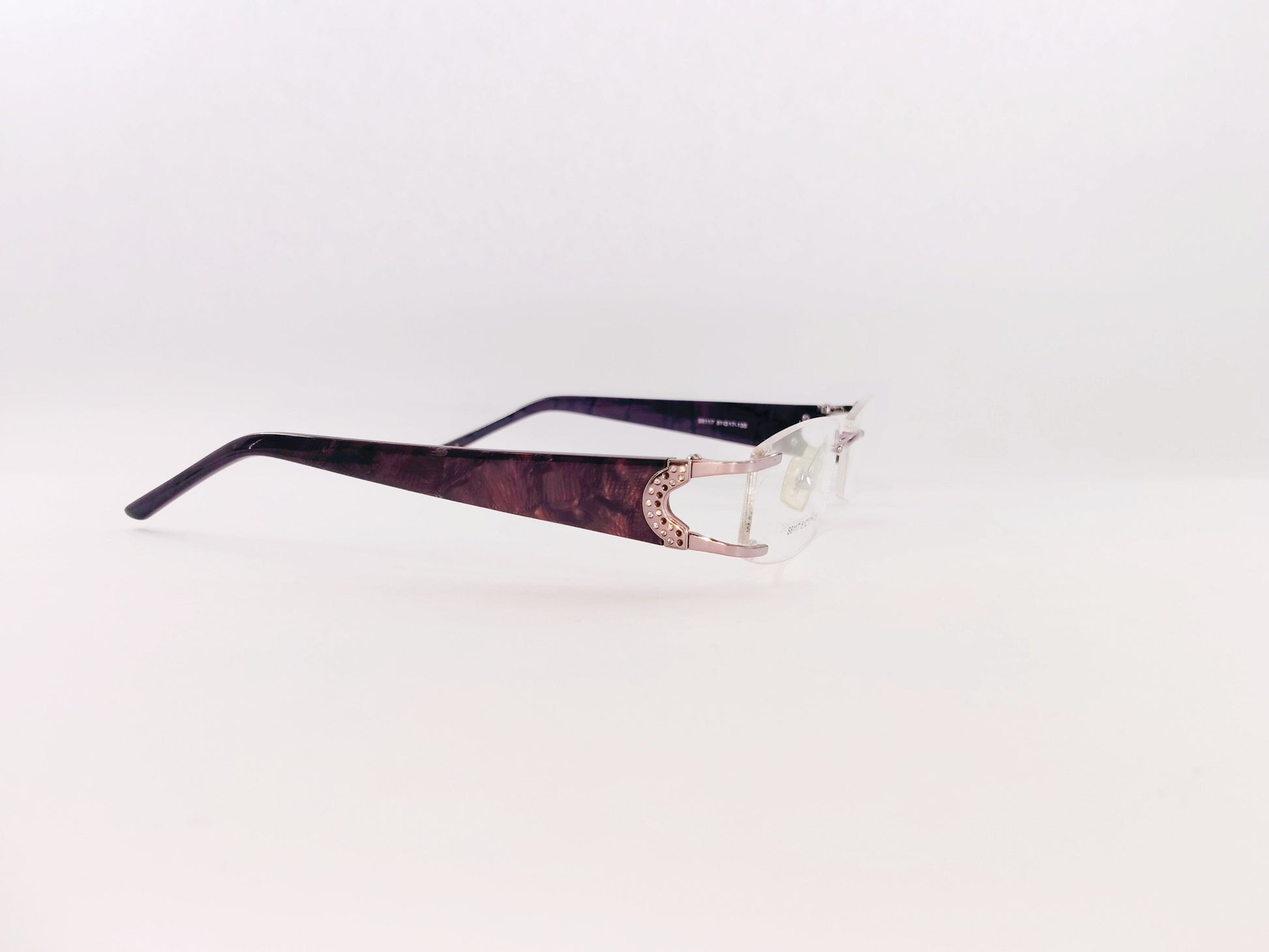 iDom Eyeglasses Rimless Cat-Eye Specs For Women 903548
