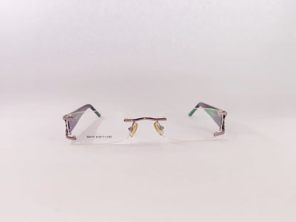 iDom Eyeglasses Rimless Cat-Eye Specs For Women 903548