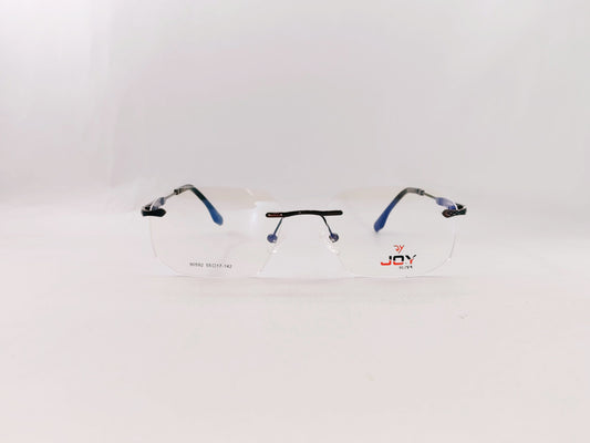 iDom Eyeglasses Rimless Geometric Square Specs For Men 867684