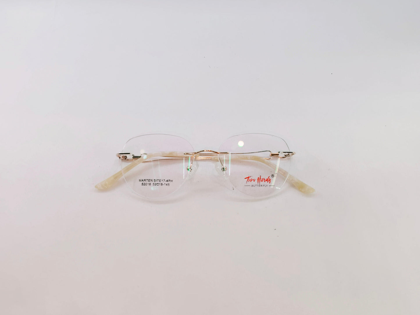 iDom Eyeglasses Rimless Oval Shape for Men 210406