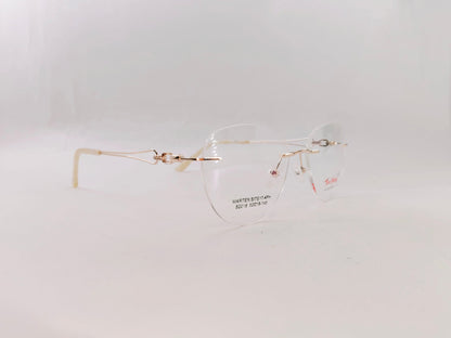 iDom Eyeglasses Rimless Oval Shape for Men 210406