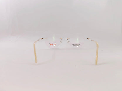 iDom Eyeglasses Rimless Oval Shape for Men 210406