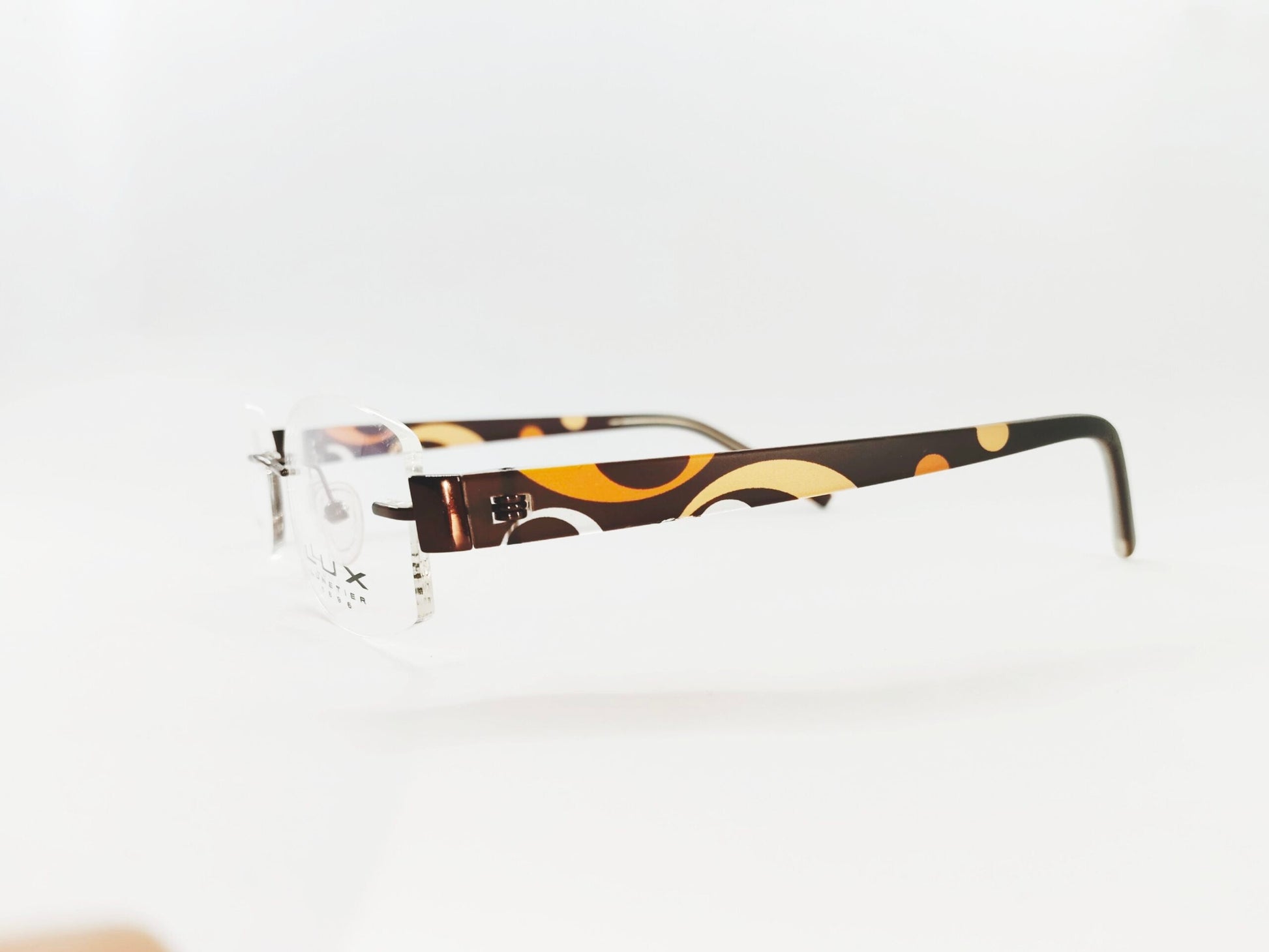 iDom Eyeglasses Rimless Oval Specs For Women 124858