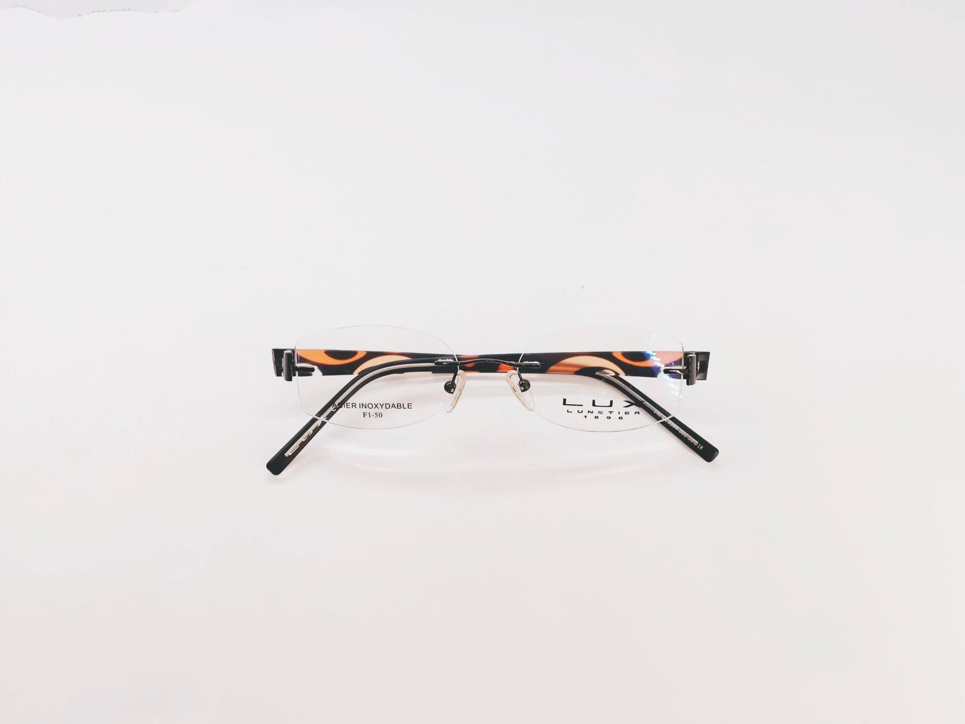 iDom Eyeglasses Rimless Oval Specs For Women 124858