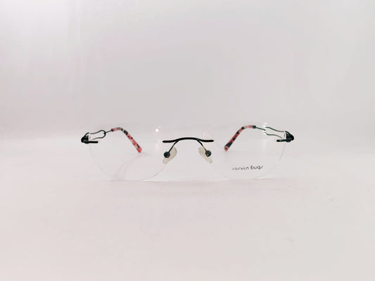 iDom Eyeglasses Rimless Oval Specs For Women 187463