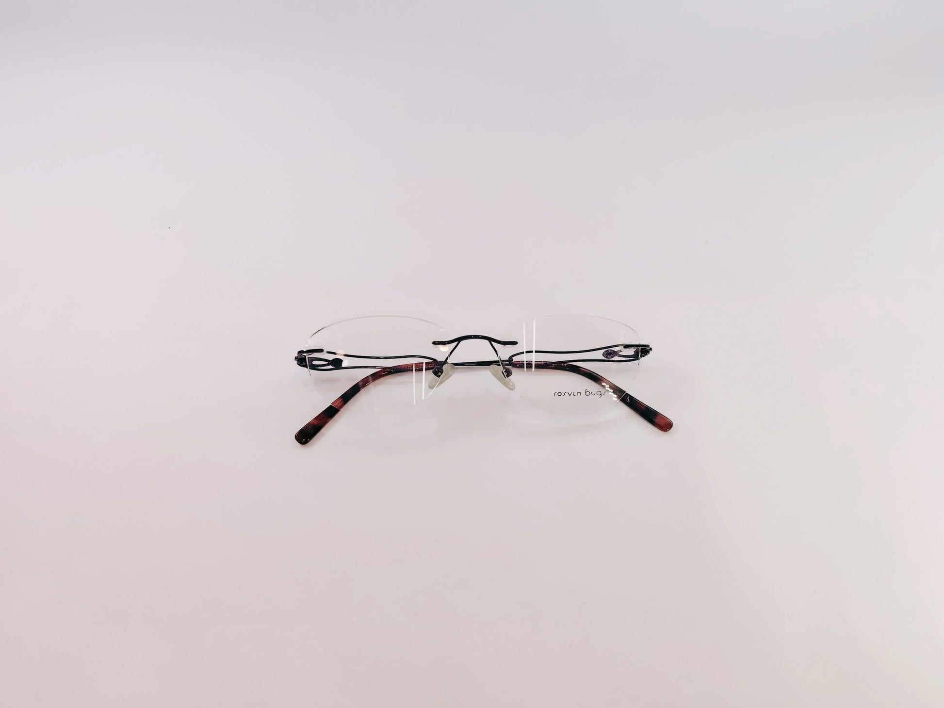 iDom Eyeglasses Rimless Oval Specs For Women 213957