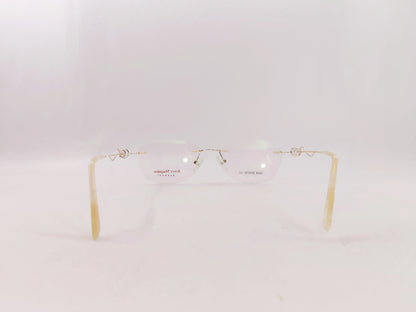 iDom Eyeglasses Rimless Oval Specs For Women 310003