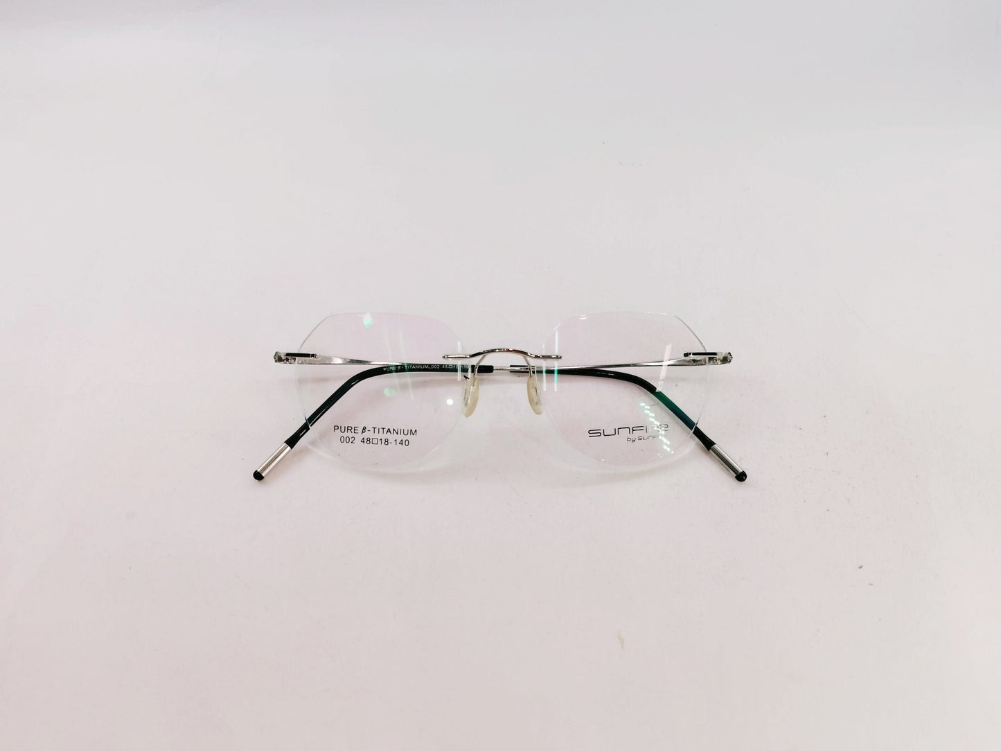 iDom Eyeglasses Rimless Oval Specs For Women 375291