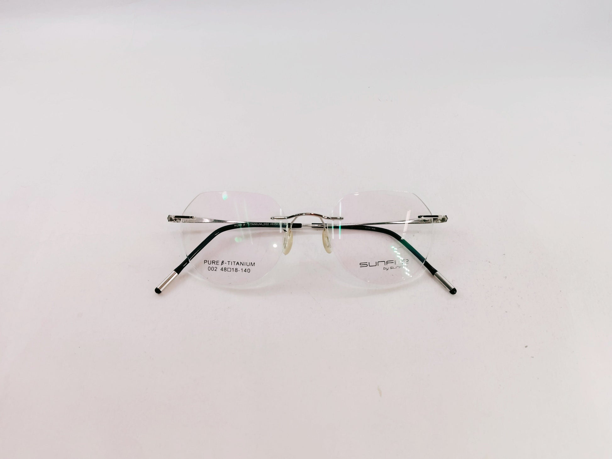 iDom Eyeglasses Rimless Oval Specs For Women 375291