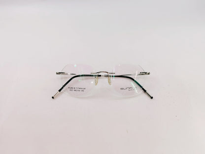 iDom Eyeglasses Rimless Oval Specs For Women 375291