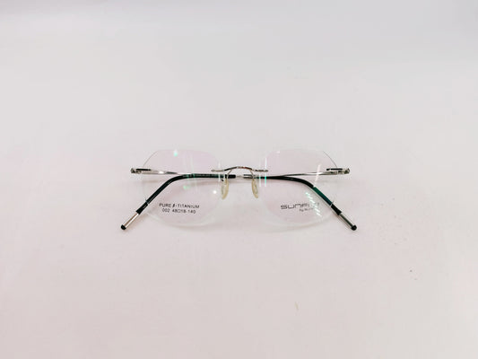 iDom Eyeglasses Rimless Oval Specs For Women 375291
