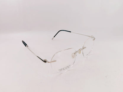 iDom Eyeglasses Rimless Oval Specs For Women 375291