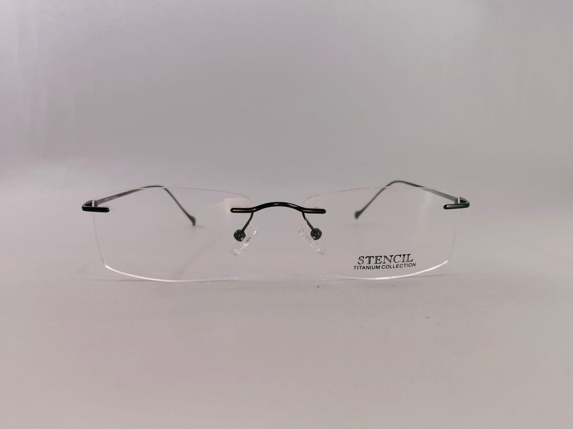 iDom Eyeglasses Rimless Rectangle For Men & Women 154511