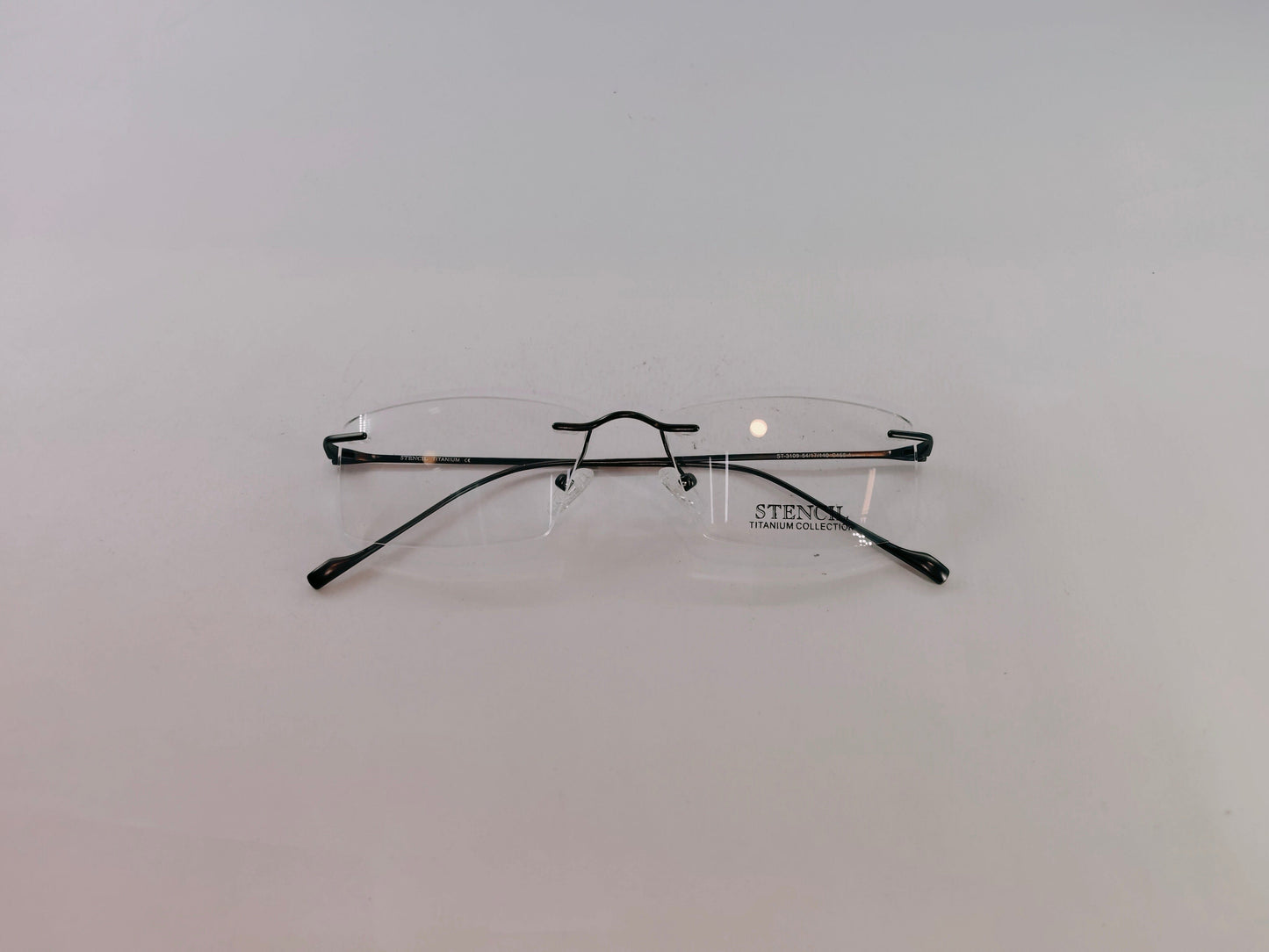 iDom Eyeglasses Rimless Rectangle For Men & Women 154511