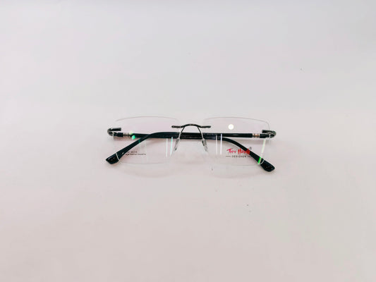 iDom Eyeglasses Rimless Rectangle Shape for Men 314271