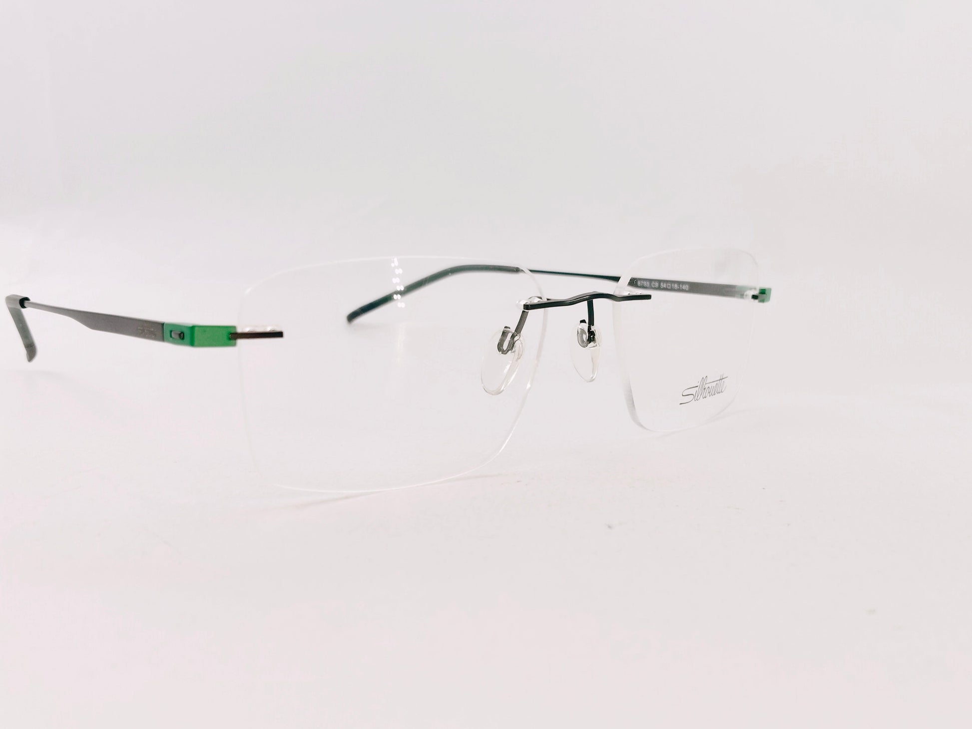 iDom Eyeglasses Rimless Rectangle Shape For Men 593658