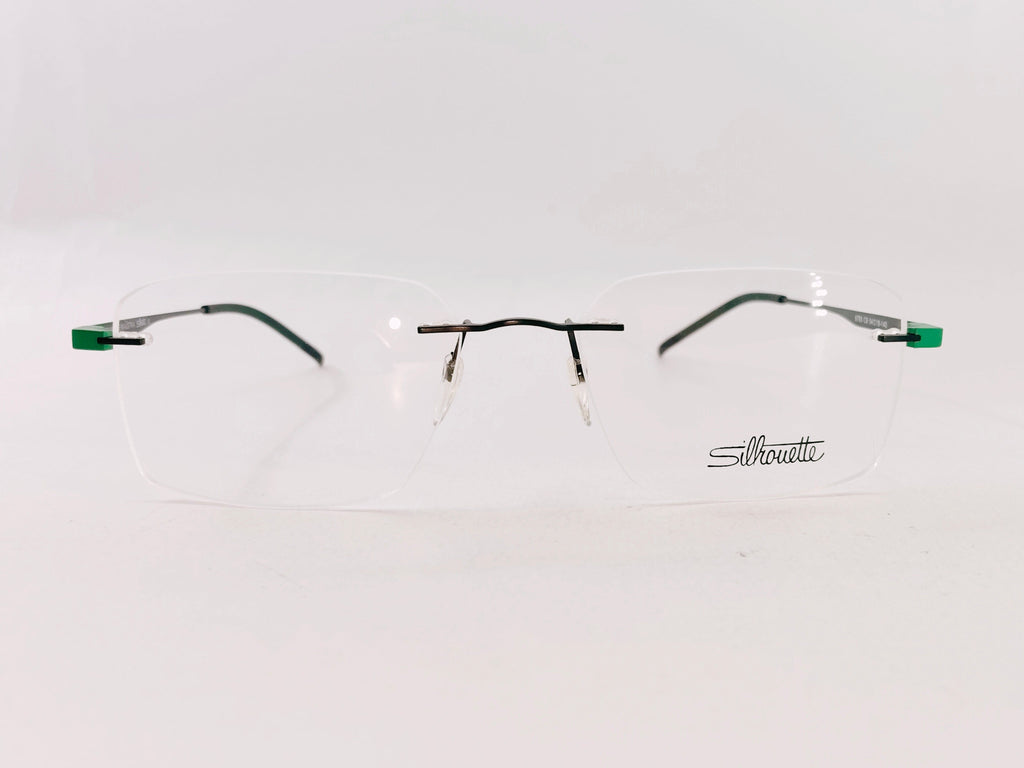 iDom Eyeglasses Rimless Rectangle Shape For Men 593658