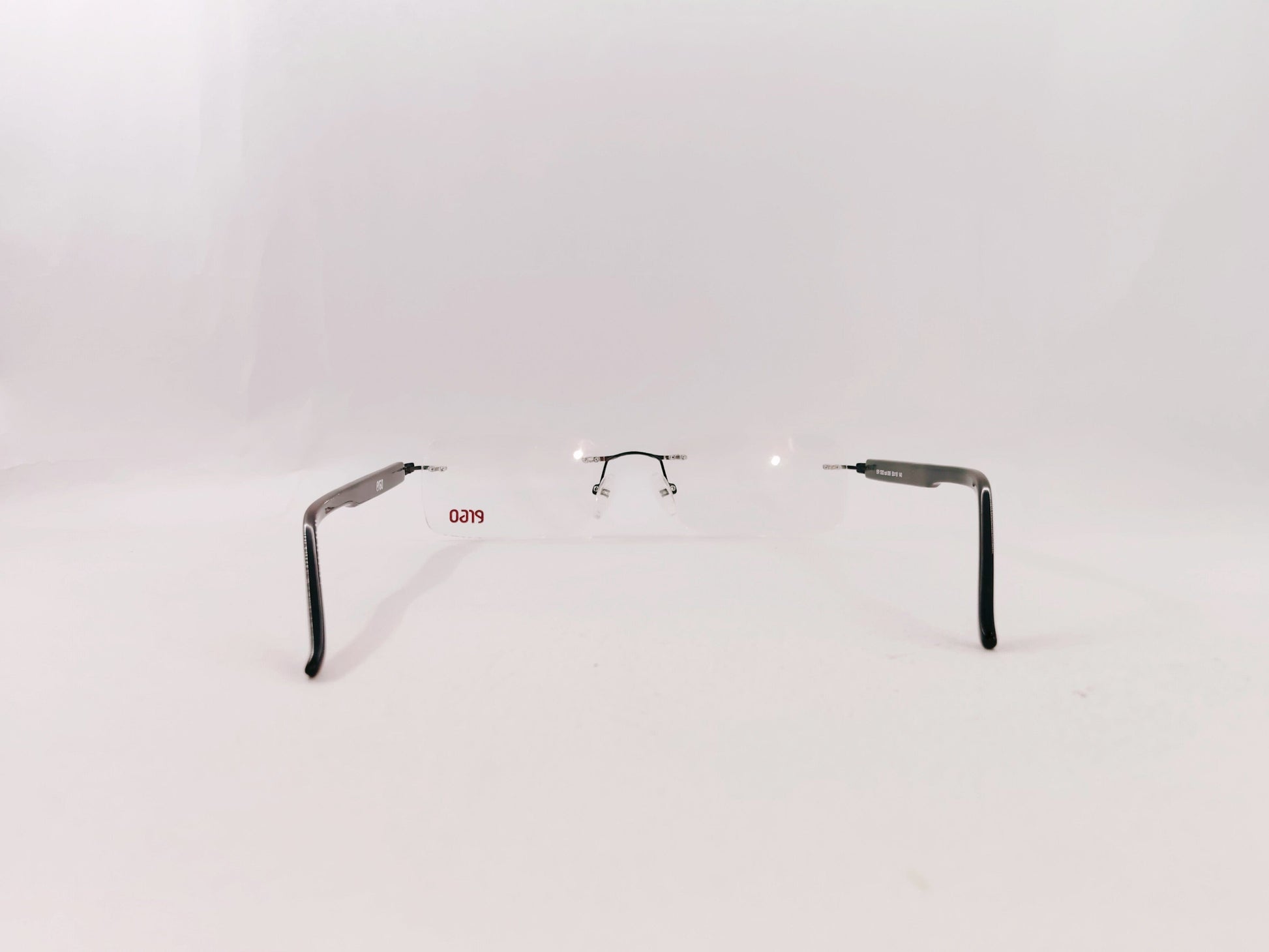 iDom Eyeglasses Rimless Rectangle Specs For Men 110981