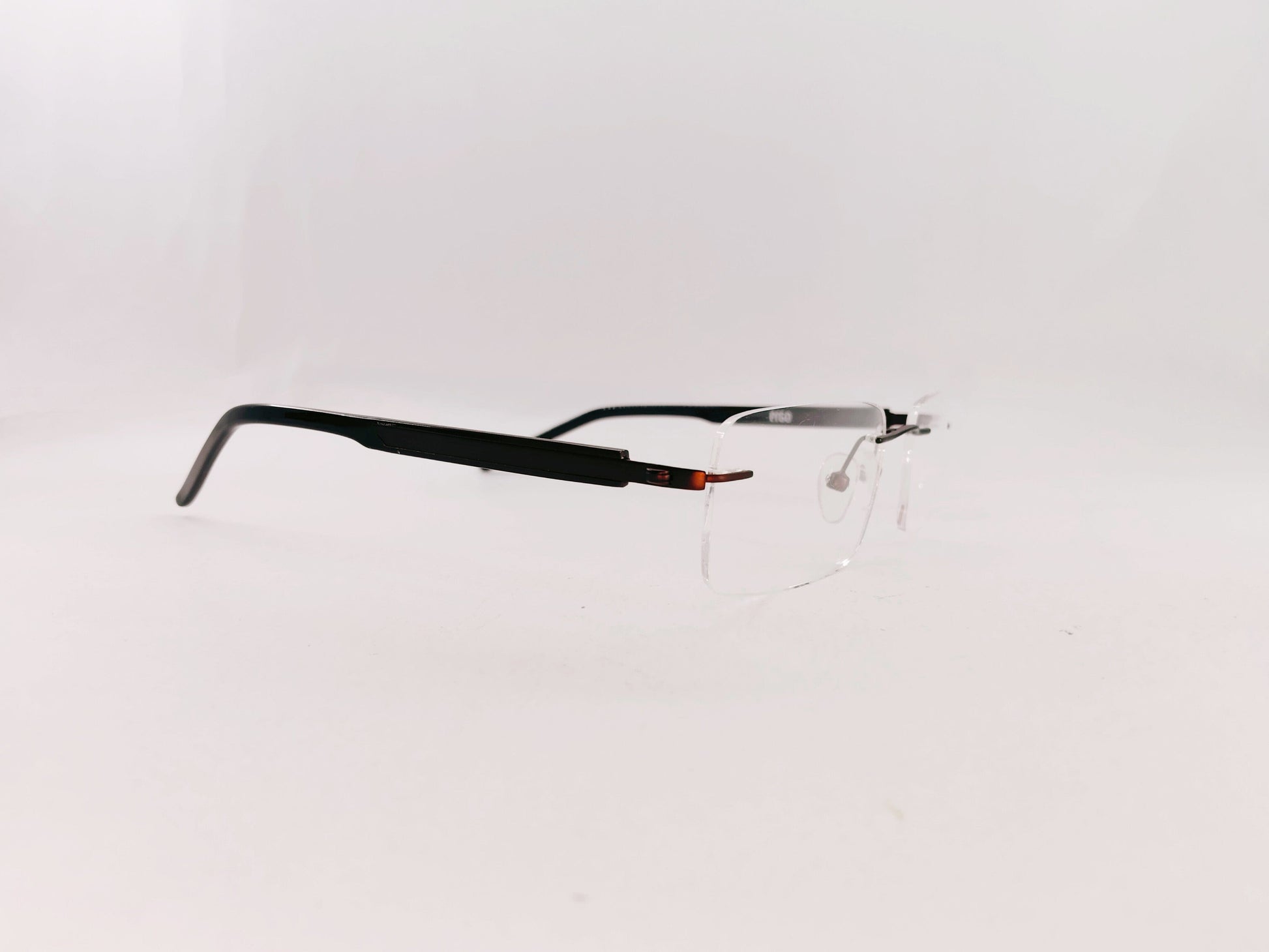 iDom Eyeglasses Rimless Rectangle Specs For Men 110981