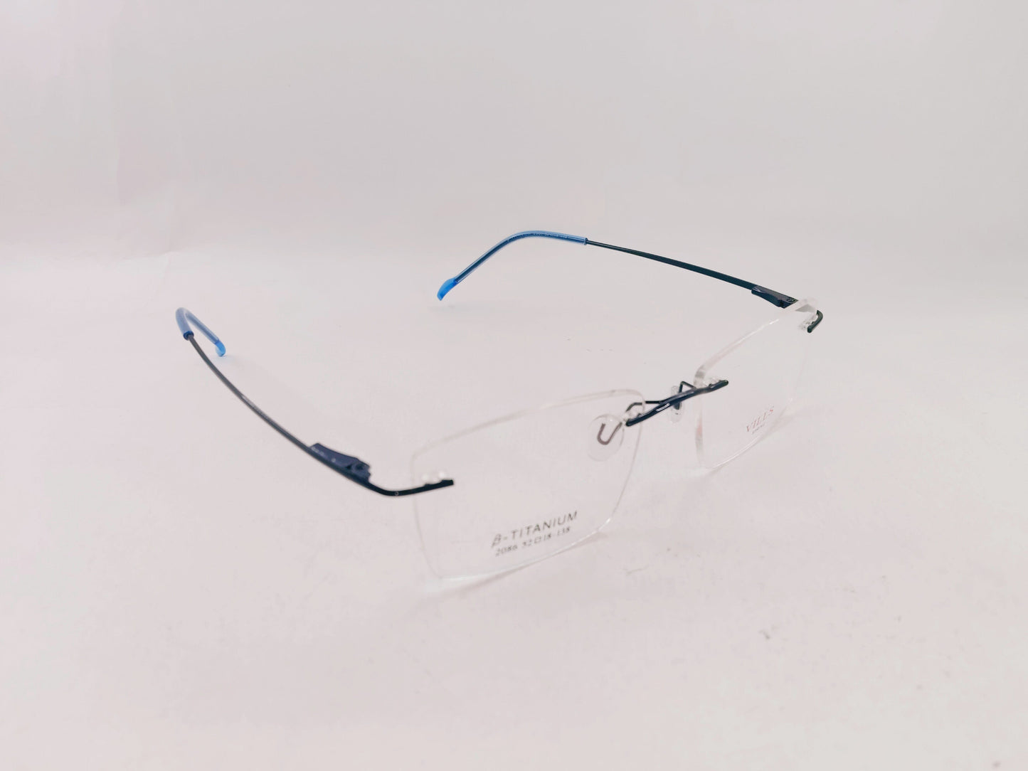iDom Eyeglasses Rimless Rectangle Specs For Men 131612