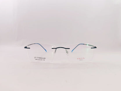 iDom Eyeglasses Rimless Rectangle Specs For Men 131612