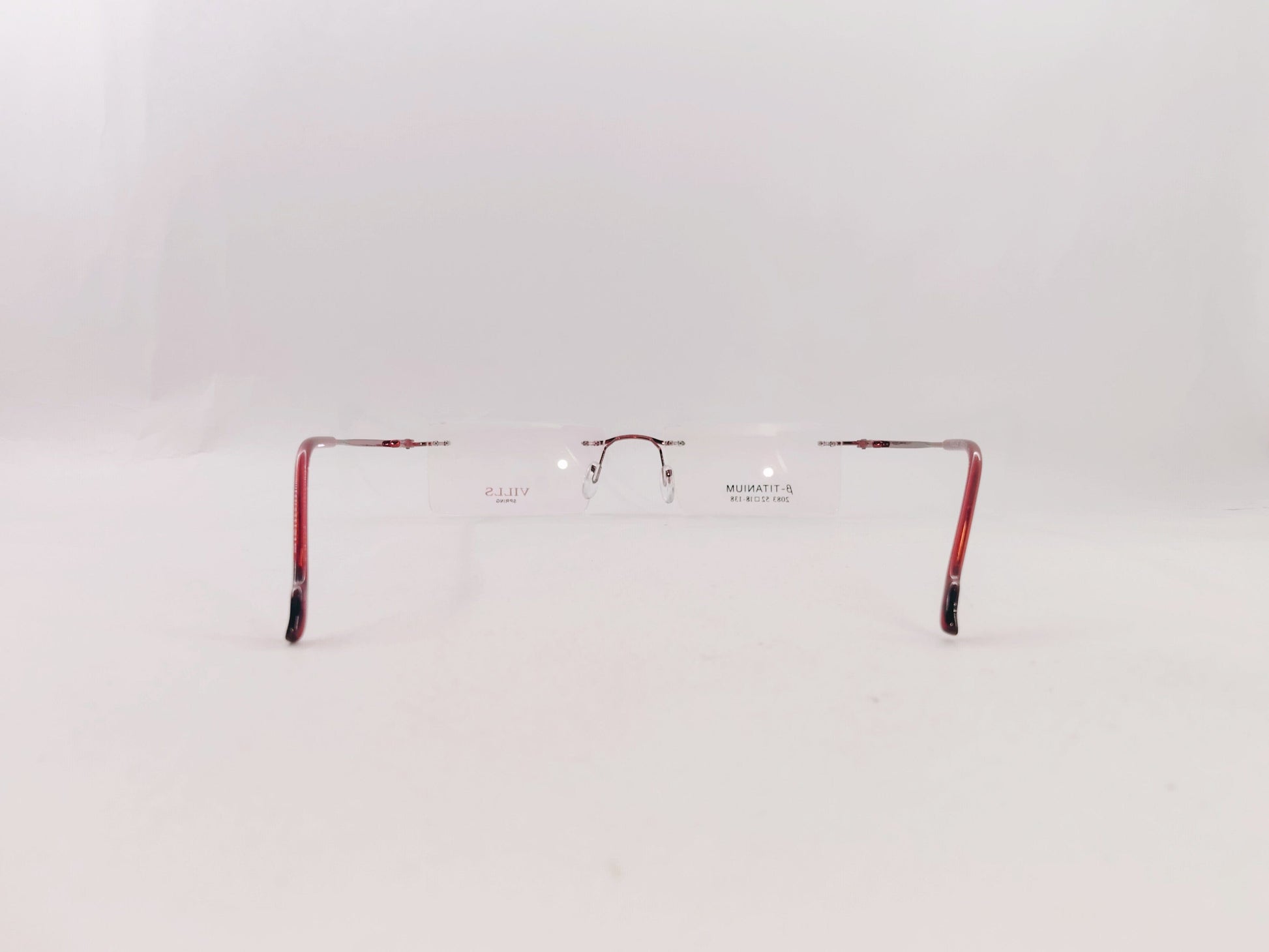 iDom Eyeglasses Rimless Rectangle Specs For Men 131612