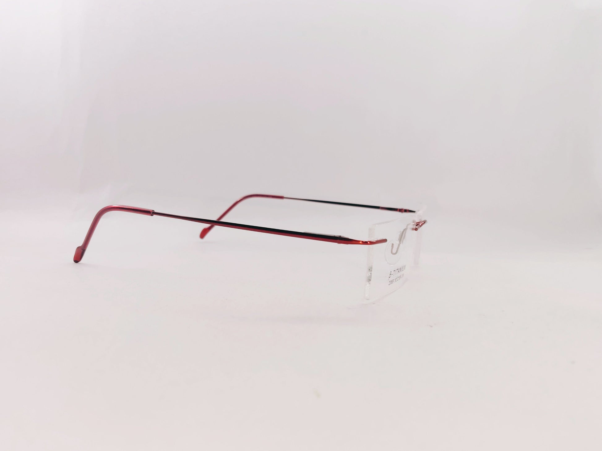 iDom Eyeglasses Rimless Rectangle Specs For Men 131612