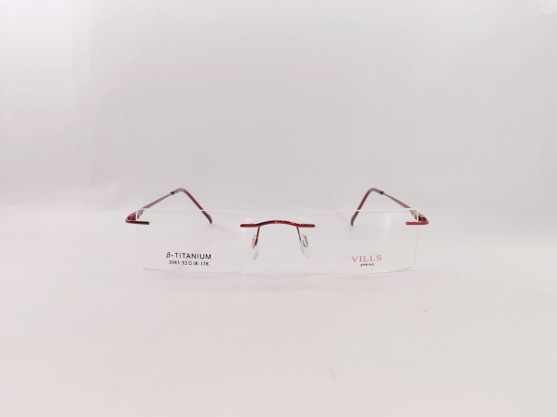 iDom Eyeglasses Rimless Rectangle Specs For Men 131612