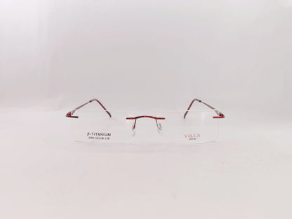 iDom Eyeglasses Rimless Rectangle Specs For Men 131612