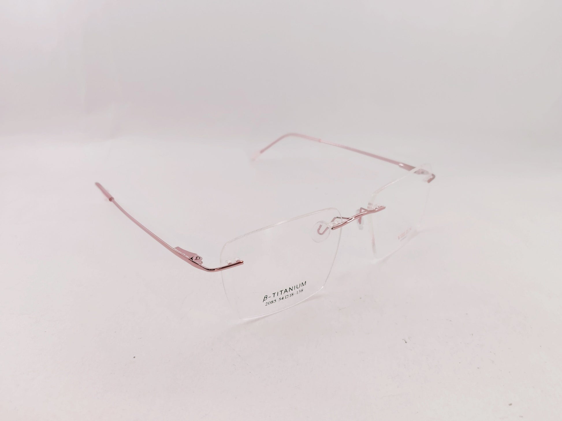 iDom Eyeglasses Rimless Rectangle Specs For Men 131612