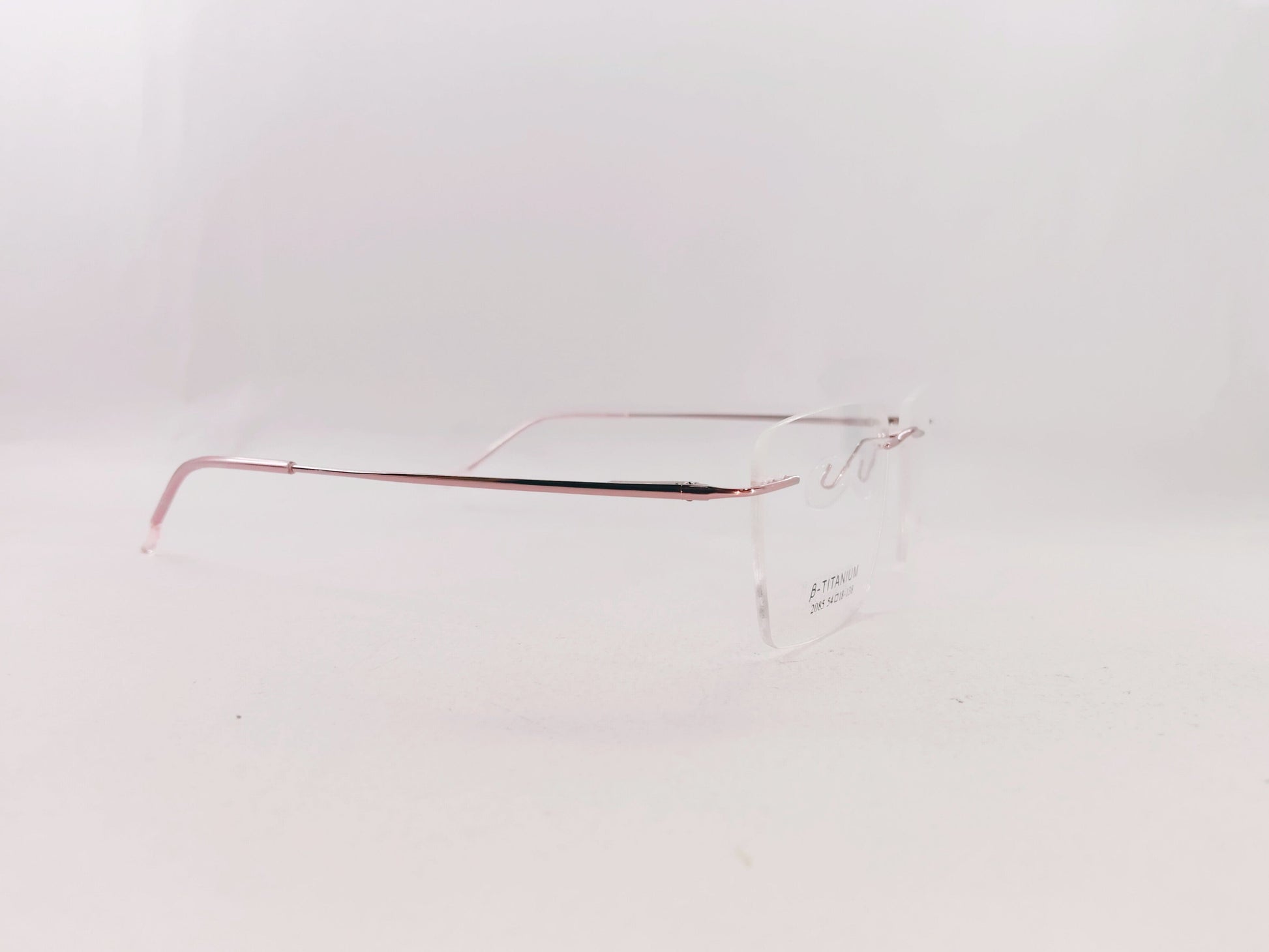 iDom Eyeglasses Rimless Rectangle Specs For Men 131612