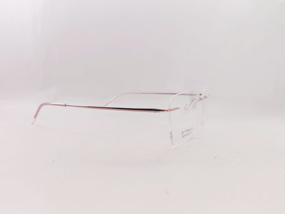 iDom Eyeglasses Rimless Rectangle Specs For Men 131612