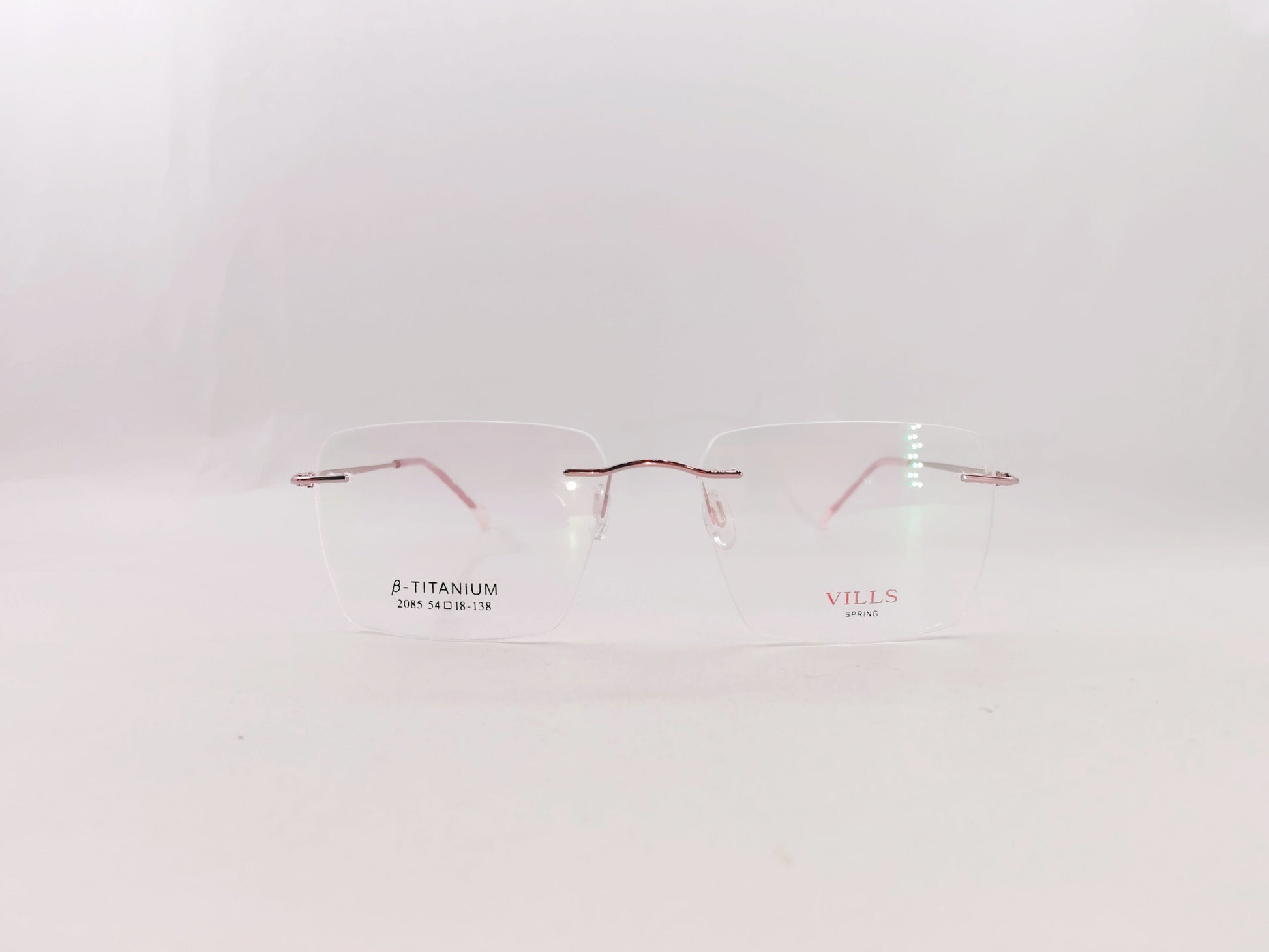 iDom Eyeglasses Rimless Rectangle Specs For Men 131612