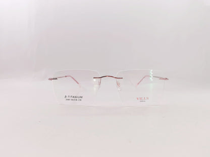 iDom Eyeglasses Rimless Rectangle Specs For Men 131612